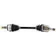 2003 Acura RSX - Front, Driver Side Axle Assembly,  Standard Duty Replacement, FWD, 2.0L 4Cyl OE Replacement Series