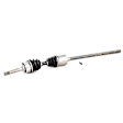 1991 Isuzu Trooper - Front, Driver Side Axle Assembly,  Standard Duty Replacement, 4WD, 2.6L 4Cyl OE Replacement Series