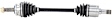 2000 Honda Insight - Front, Driver Side Axle Assembly,  Standard Duty Replacement, FWD, 1.0L 3Cyl