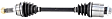 HO-8589 Rear, Driver or Passenger Side Axle Assembly - Sold Individually