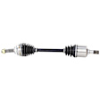 2000 Hyundai Tiburon - Front, Driver Side Axle Assembly, Non-ABS, Standard Duty Replacement, FWD, 2.0L 4Cyl OE Replacement Series