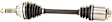 HY-8027 Front, Passenger Side Axle Assembly - Sold Individually