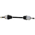 2008 Hyundai Tiburon - Front, Driver Side Axle Assembly,  Manual Transaxle, Standard Duty Replacement, FWD, 2.0L 4Cyl Manual, Transaxle, OE Replacement Series