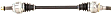 HY-8269 Rear, Passenger Side Axle Assembly - Sold Individually