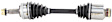 HY-8328 Front, Passenger Side Axle Assembly - Sold Individually, 2.0L, 4Cyl
