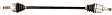 2011 Kia Soul - Front, Passenger Side Axle Assembly,  Standard Duty Replacement, FWD, 1.6L 4Cyl