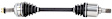 2011 Hyundai Tucson - Front, Driver Side Axle Assembly,  Manual Transaxle, Standard Duty Replacement, FWD, 2.4L 4Cyl Manual, Transaxle