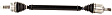 2020 Kia Optima - Front, Passenger Side Axle Assembly,  US Built Vehicle (VIN 5, 1st Digit), FWD, 2.4L 4Cyl