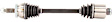 KA-8140 Front, Passenger Side Axle Assembly - New Sold Individually, 3.3L, 6Cyl