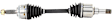 MI-8023 Front, Driver Side Axle Assembly - New Sold Individually