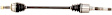 1987 Dodge Charger - Front, Passenger Side Axle Assembly,  Automatic Transaxle, Compare spline counts and diameter to original, Standard Duty Replacement, FWD, 2.2L 4Cyl Automatic, Transaxle