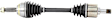 2002 Mitsubishi Mirage - Front, Driver Side Axle Assembly, Naturally Aspirated, Standard Duty Replacement, FWD, 1.5L 4Cyl