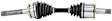 MI-8103 Front, Driver Side Axle Assembly - Sold Individually 4WD
