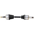 MI-8126 Front, Driver Side OE Replacement Series Axle Assembly - Sold Individually
