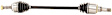 2008 Mitsubishi Endeavor - Rear, Passenger Side Axle Assembly,  Standard Duty Replacement, AWD, 3.8L 6Cyl