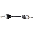 MI-8162 Front, Driver Side OE Replacement Series Axle Assembly - Sold Individually, 3.0L, 6Cyl