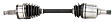 2018 Dodge Charger - Front, Passenger Side Axle Assembly,  Compare Spline Counts and Diameter to Original, Standard Duty Replacement, AWD, 5.7L 8Cyl
