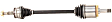 2008 Dodge Charger - Rear, Passenger Side Axle Assembly,  Compare spline counts and diameter to original, Standard Duty Replacement, RWD, 5.7L 8Cyl