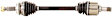 2008 Mitsubishi Eclipse - Front, Driver Side Axle Assembly, 4-Wheel ABS, Standard Duty Replacement, FWD, 2.4L 4Cyl