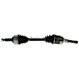 2010 Ford Escape - Front, Driver Side Axle Assembly, engvin: 7, Automatic Transaxle, Standard Duty Replacement, 4WD, 2.5L 4Cyl Automatic, Transaxle, OE Replacement Series