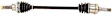 2008 Mazda CX-9 - Rear, Driver Side Axle Assembly,  Standard Duty Replacement, AWD, 3.7L 6Cyl
