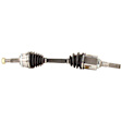 2000 Nissan Sentra - Front, Driver Side Axle Assembly,  With Limited Slip Differential, Standard Duty Replacement, FWD, 2.0L 4Cyl OE Replacement Series