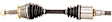 2011 Suzuki Equator - Front, Driver or Passenger Side Axle Assembly,  Standard Duty Replacement, 4WD, 4.0L 6Cyl