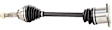 NI-8260 Rear, Driver Side Axle Assembly - New Sold Individually, 3.0L, 6Cyl
