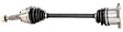 NI-8262 Rear, Passenger Side Axle Assembly - New Sold Individually, 3.0L, 6Cyl