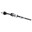 2006 Nissan Murano - Front, Passenger Side Axle Assembly, Naturally Aspirated, Fits Models without Intermediate Shaft, Standard Duty Replacement, AWD, 3.5L 6Cyl OE Replacement Series