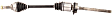 2016 Nissan Juke - Front, Passenger Side Axle Assembly,  Standard Duty Replacement, AWD, 1.6L 4Cyl
