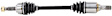 NI-8376 Front, Driver Side Axle Assembly - Sold Individually FWD, 1.6L, 4Cyl