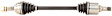 NI-8447 Front, Driver Side Axle Assembly - Sold Individually FWD