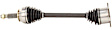 2014 Infiniti QX80 - Rear, Driver or Passenger Side Axle Assembly,  Standard Duty Replacement, AWD, 5.6L 8Cyl