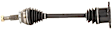 NI-8606 Rear, Driver or Passenger Side Axle Assembly - Sold Individually, 3.8L, 6Cyl