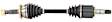 NI-8640 Front, Passenger Side Axle Assembly - New Sold Individually AWD