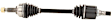 NI-8735 Front, Driver Side Axle Assembly - New Sold Individually, 2.0L, 4Cyl