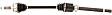 NI-8752 Front, Passenger Side Axle Assembly - Sold Individually FWD, 2.0L, 4Cyl