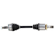 2005 Land Rover LR3 - Front, Driver Side Axle Assembly,  Standard Duty Replacement, 4WD, 4.4L 8Cyl OE Replacement Series