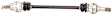 2008 Jaguar X-Type - Rear, Passenger Side Axle Assembly,  Standard Duty Replacement, AWD, 3.0L 6Cyl