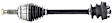 1992 Saab 900 - Front, Driver Side Axle Assembly,  Standard Duty Replacement, FWD, 2.1L 4Cyl