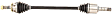 2014 Subaru Forester - Front, Driver or Passenger Side Axle Assembly,  From VIN 552206, Standard Duty Replacement, AWD, 2.0L 4Cyl