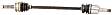 SB-8119 Rear, Driver or Passenger Side Axle Assembly - Sold Individually AWD, 2.5L, 4Cyl
