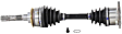 1991 Geo Tracker - Front, Driver Side Axle Assembly,  Standard Duty Replacement, 4WD, 1.6L 4Cyl