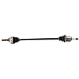 TO-8012 Front, Passenger Side OE Replacement Series Axle Assembly - New Sold Individually