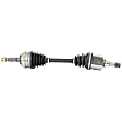1990 Toyota Celica - Front, Driver Side Axle Assembly,  Manual Transaxle, Standard Duty Replacement, FWD, 1.6L 4Cyl Manual, Transaxle, OE Replacement Series