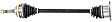 2001 Toyota Highlander - Rear, Driver or Passenger Side Axle Assembly,  Standard Duty Replacement, AWD, 3.0L 6Cyl