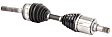 TO-8139HDX Front, Driver or Passenger Side Axle Assembly - Sold Individually 4WD, 4.7L, 8Cyl