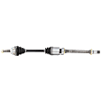 TO-8155 Front, Passenger Side OE Replacement Series Axle Assembly - Sold Individually
