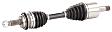 2007 Toyota Tacoma - Front, Driver or Passenger Side Axle Assembly,  Extreme Duty axle designed for fleet and severe environments., Always Replace in Pairs, Not for use with lifted suspensions., with Automatic Differential, 4WD, 2.7L 4Cyl